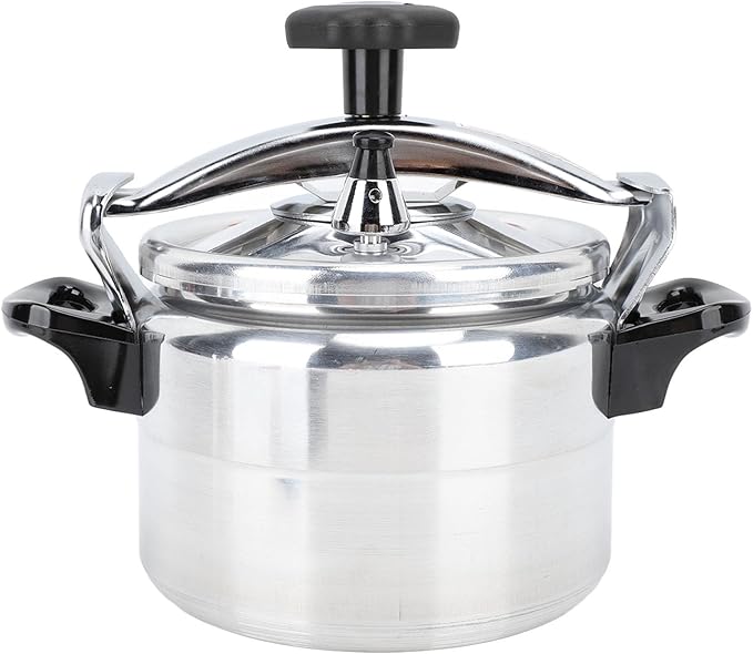 Haofy Large Capacity Pressure Cooker, Aluminum Alloy, Quick Cooking, Anti Stick Coating, Safety Design, Thickened, Commercial Household Use (3L)