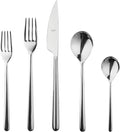 MEPRA 104822005 Linea 5 Pcs Place Setting - Stainless Steel Tableware, Dishwasher Safe Cutlery