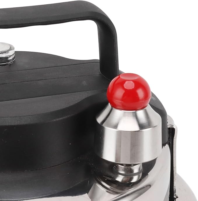 304 Stainless Steel Pressure Cooker, & Reliable, Multifunctional Design, High Pressure Stew, Quick Cooking, Gas & Induction Compatible (1.6L)