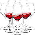 Plastic Wine Glasses Set of 8(15oz) |Unbreakable Wine Glasses with Stem|100% Tritan & BPA Free |Dishwasher Safe| Awesome For Pool, Beach, Travel, Pool, Camping, Beach, Picnic, Everyday Use.