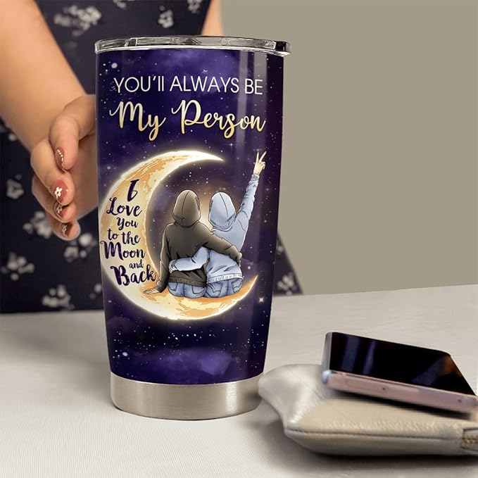 Best Friend Tumbler 20oz Stainless Steel Insulated Coffee Travel Mug Cup for BFF Bestie Female Friend Gifts for Birthday Christmas Friendship Day