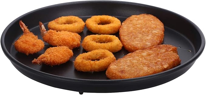 MACONEE 10inch Universal Microwave Crisper Pan/Microwave Cookware Browning Tray, Crispy Plate, Microwave Crispers for Reheat Frozen Pizza, Chicken Nuggets French Toast with Crispy Effect!