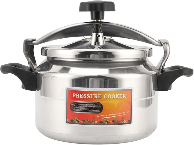 Pressure Cooker, Explosion Proof Stovetop Pressure Cooker with Double Bottom Canning Pot for Gas Stove Induction Cooker (3L)
