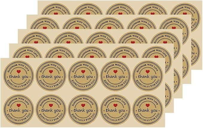 50 Pack 13.8 X 9.5 Inch Kraft Paper Bread Bags for Homemade Bread, Large Paper Bakery Bags with 50 Stickers, Eco Friendly Packaging Storage Loaf Bags for Food Storage