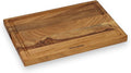 Vesta Homes Wooden Edge Grain Cutting Board/Chopping, Serving Board/Block for Vegetables, Fruits, Cheese and Charcuterie | Natural Acacia Wood | 15 * 10 * 1 Inches | Handcrafted in India