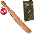 Spurtle for Sourdough Starter for Baking Tools, 11" Wooden Spurtle for Deep Jar & Dough Whisk- Sourdough Spurtle, Sourdough wooden spatula, wooden spatula for cooking, sourdough bread baking supplies