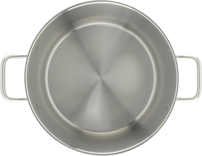 Winware Stainless Steel 24 Quart Stock Pot with Cover,Silver