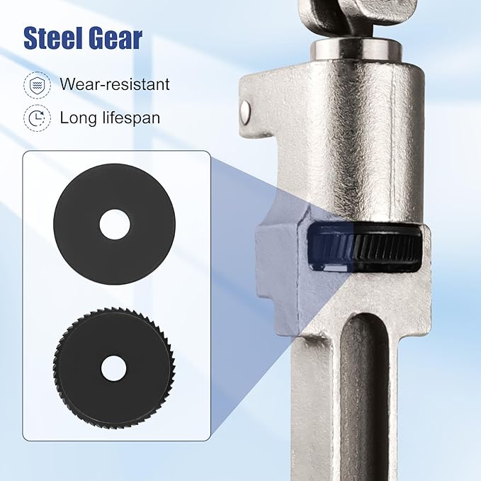 KT1100 Knife and Gear Replacement Kit for 1 Old Can Openers, Commercial Can Opener Replacement Parts - Knife/Blade & Gear, Easy to Replace