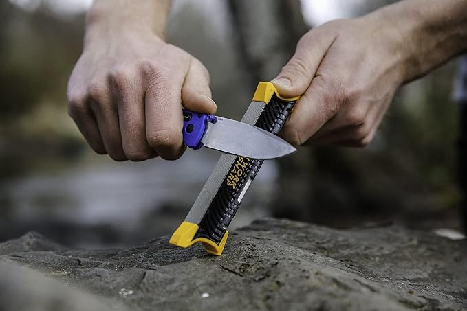 Work Sharp Precision Adjust Elite Knife Sharpening System Including Additional Sharpening Stones, Carry Case and Pocket Knife Sharpener