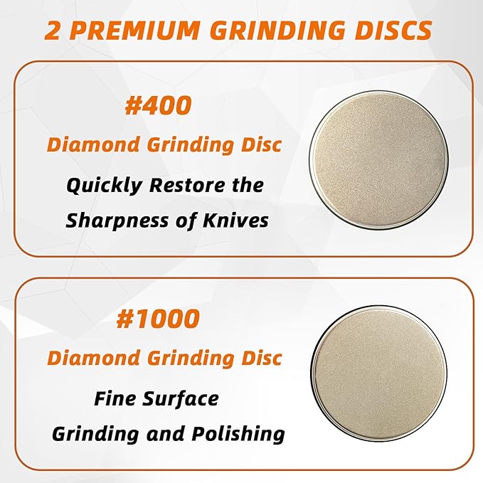 Rolling Knife Sharpener Kit with 5 Sharpening Angles(12°,15°,17°,19°,22°) for Easy Knife Sharpening, Kitchen Knife Sharpener Suitable as Kitchen Gadgets & Gifts（Brown）