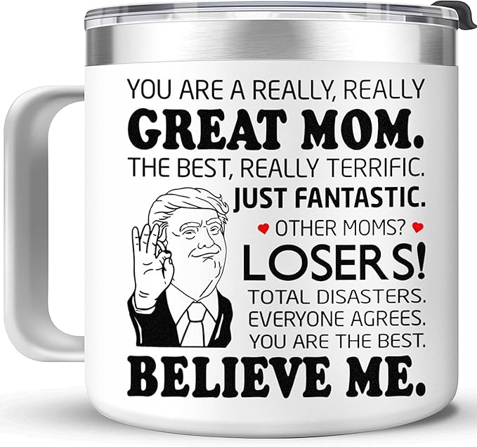 Gifts for Mom from Daughter, Son - Christmas Gifts for Mom, Wife, Women - Moms Birthday Gift Ideas, Cool Birthday gifts for Moms, Mothers - Best mom Mug, moms Coffee Mug 14oz