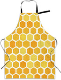 Cooking Apron for Women and Men,Adjustable Chef Bib Apron with 2 Pockets, Water and Oil Resistant for Kitchen Use