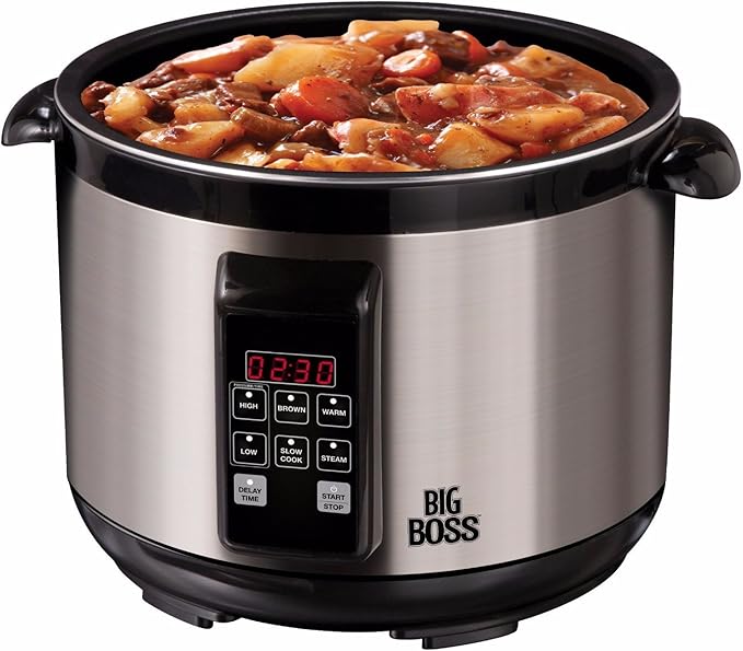 Big Boss 5 Quart Stainless Steel Electric Pressure Cooker
