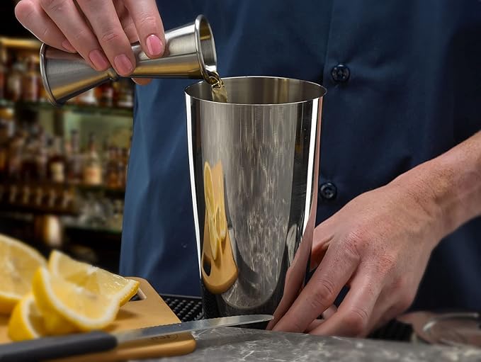 Barfly Soho Cocktail Tin, Large 28 oz (828 ml), Stainless (M37151)