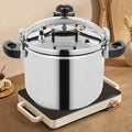 Pressure Cooker, 40L/42.27 Qt Stainless Steel Pressure Stewing Pot, Tabletop/Cooktop 60Kpa High Pressure Cooking Pot, Suitable for Open Fire, Induction Cooker, Electric Stove, Gas Stove