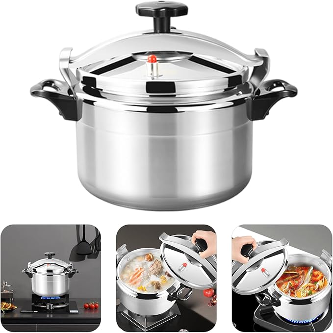 Durable Aluminum Alloy Pressure Cooker for Efficient Cooking in Hotels Restaurants and Homes