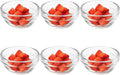 6 Pack Mini Glass Prep Bowls - 1.5oz Small Ramekins for Condiments, Dipping Sauces, Kitchen Organization