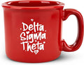 Delta Sigma Theta Sorority Paraphernalia - Official Vendor - 15oz Campfire Mug - Oo Oop
