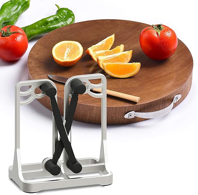 Kitchen Knife Sharpener,Edge Works Knife Sharpeners for Kitchen Knives,Knife Sharpeners for Military Aluminum, Hone, Sharpens, Beveled, Polishes Dull, Serrated, Standard Blades & Chef's Knives