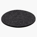 Graf Lantz - Trivets for Hot Dishes - Heat Resistant 100% Merino Wool - Hot Pads for Kitchen, Countertops, Tables, Sizzling Dishes, Pots & Pans - Home Decor, Kitchen Accessories - 12", Charcoal