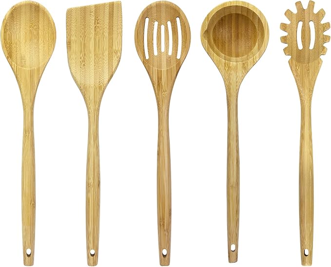 Totally Bamboo Mixing Spoon Bamboo Cooking Utensil