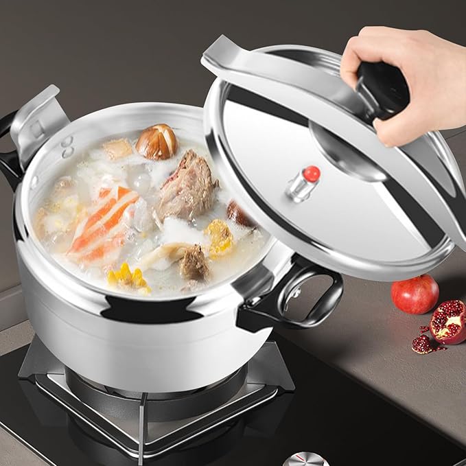 Durable Aluminum Alloy Pressure Cooker for Efficient Cooking in Hotels Restaurants and Homes
