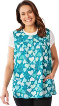 Only Necessities Plus Size Snap-Front Apron