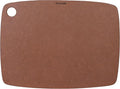 Wood Fiber Cutting Board for Kitchen, Dishwasher Safe, Knife-Friendly Chopping Board, High Density, Non-Porous, BPA-Free Cutting Board for Meat, Bread, Fruit, 14.6" x 10.8", Brown