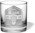 Personalized Lacrosse Coach gift - Coaches gift, Lacrosse, LAX, Lacrosse Coach, Beer glass, Coach gift, Lacrosse coach Gifts, Football Coach, Lax Coach (Lacrosse, Single Whiskey Gift Box)