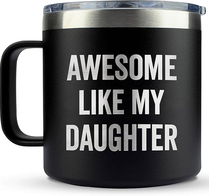 Christmas Gifts for Dad, Men - Gifts for Dad from Daughter, Son - Dads Birthday Gift Ideas, Happy Birthday gifts for Dads, Fathers - Best Dad Ever Gift, Present for dads - 14 Oz dad Mug