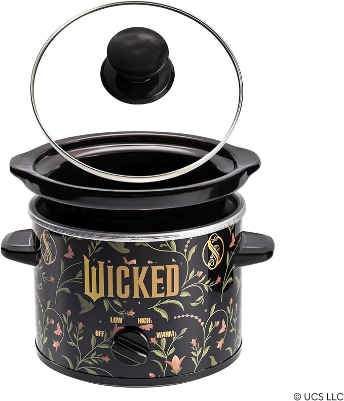 Uncanny Brands Wicked 2qt Slow Cooker - Small Kitchen Appliance