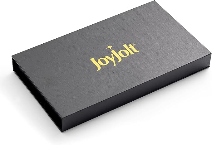 JoyJolt 4pc Steak Knives Set of 4. High Carbon, x50 German Steel Kitchen Knife Set, Magnetic Gift Boxed
