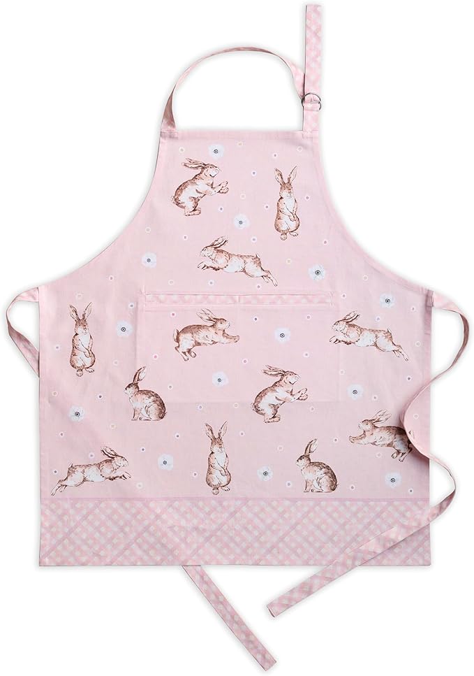 Maison d' Hermine 100% Cotton Apron for women with Pocket Kitchen Chef Apron for Men Cooking Gardening Server Waitress