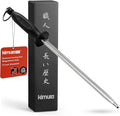 Kimura Professional Diamond Honing Steel, 10 inch Honing Rod, Diamond Knife Sharpener, Magnetized Steel, Ergonomic & Balanced Polypropylene Handle, Ideal for All Chef Knives, Japanese Gift Box