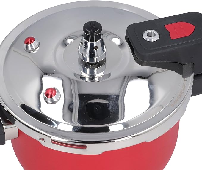 Pressure Cooker, Pressure Soup Pot Efficient Multifunctional High Temperature Safe Easy To for Kitchen (3L)