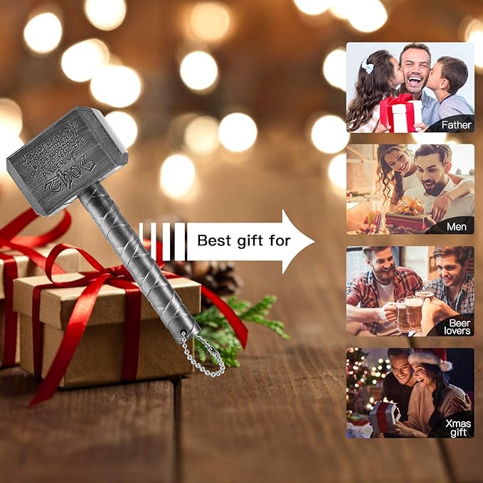 Bottle Opener, Stocking stuffers, Christmas Gifts for Dad, Men, Him, Husband, Boyfriend