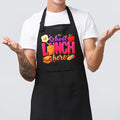 Funny Cafeteria Crew Aprons with Pockets, Cafeteria Worker Staff Appreciation Gifts