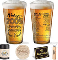 21st Birthday Gifts for Him 21 Year Old Birthday Decorations for Him Vintage 2005 Beer Drinking Glass 21st Birthday Gifts Happy Anniversary Party Supplies Decorations