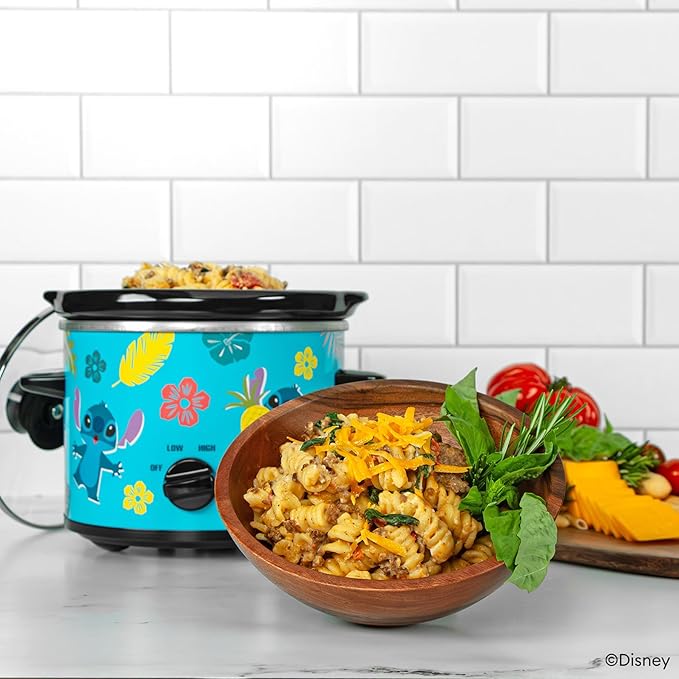 Uncanny Brands Disney Lilo & Stitch 2qt Slow Cooker - Small Kitchen Appliance