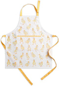 Maison d' Hermine 100% Cotton Apron for women with Pocket Kitchen Chef Apron for Men Cooking Gardening Server Waitress