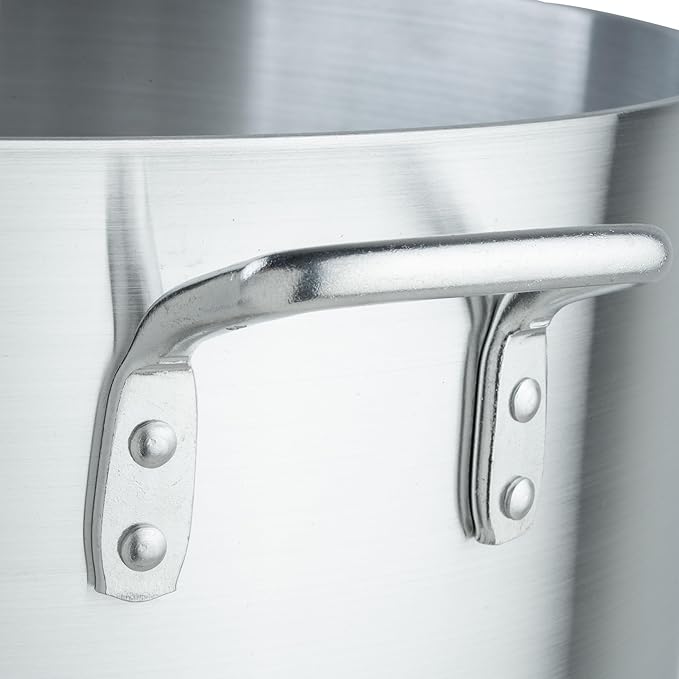 Winco 6.0mm Aluminum Stock Pot, 80-Quart