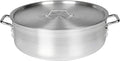 Thunder Group 30 Quart Aluminum Braiser with Lid