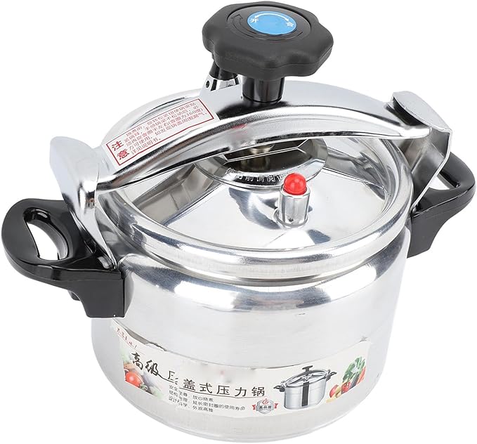 Haofy Large Capacity Pressure Cooker, Aluminum Alloy, Quick Cooking, Anti Stick Coating, Safety Design, Thickened, Commercial Household Use (3L)
