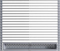 JASIWAY Over The Sink Dish Drying Rack for Kitchen, Expandable (12.8"-23.8" D x 15.5" W) Roll Up Dish Drainer with The Function of Fordable, Rust Proof, Large Sink Cover with Removable Utensil Holder