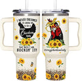 Chicken 40Oz Tumbler With Handle - Mothers Day & Birthday Gift Idea For Chicken Lovers