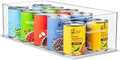primebox Plastic Food Storage Clear Container Bin with Handles for Organizing Kitchen, Pantry, Refrigerator, Freezer, Pantry, Cabinet, Closet, Bathroom. 14”x8”x5”
