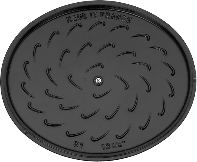 Staub Cast Iron 6.25-qt Shallow Oval Dutch Oven - Lilac