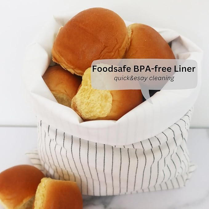 Reusable Bread Bags with Bowl and Jar Cover for Sourdough Bread Proofing Storage