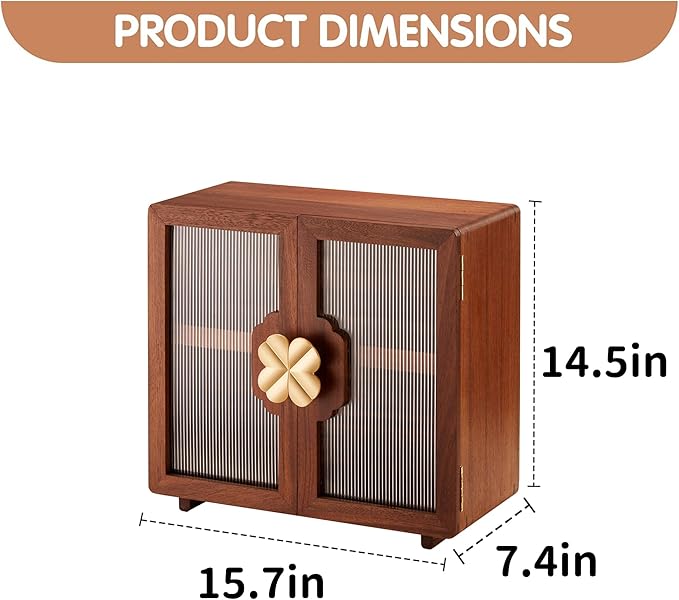 Pantry Cabinet, Wodden Kitchen Pantry Storage Cabinets with 2 Door and 3 Shelves, Pantry Storage Cabinet, Cupboard for Kitchen, Dining Room, Living Room and Bathroom