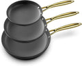 imarku Non Stick Frying Pans, 3 Pieces - 8 Inch, 10 Inch and 12 Inch Frying Pan, Professional Frying Pans Nonstick, Cast Iron Skillets, Nonstick Frying Pan with Stay Cool Handle, Best Christmas Gifts